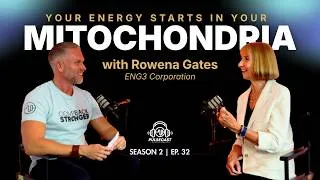 Thumbnail: Rowena Gates on Mitochondria & Cellular Energy: Optimizing Oxygen Utilization | Pulsecast S2:E32