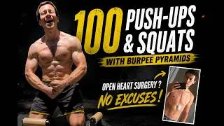 Thumbnail: How To Do Burpee Pyramids ! Tutorial for 1-10-1 Pyramids ! 100 Push-Ups & Squats each !