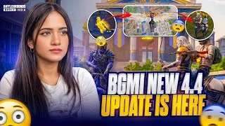 Thumbnail: Everything About BGMI 4.4 New Update😍 - All Features Explained