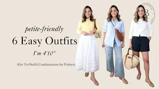 Thumbnail: Simple Spring Outfit Ideas for Petites | 6 Easy Looks