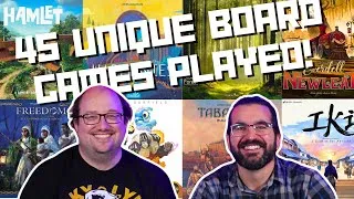 Thumbnail: WE PLAYED 45 UNIQUE GAMES LAST MONTH! | Best Board Game of the Month December 2025