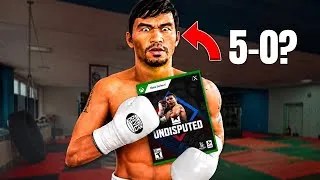Thumbnail: Can Manny Pacquiao Go 5-0 In Undisputed?