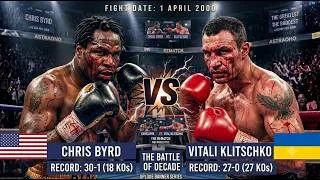 Thumbnail: SHOCK THE WORLD! Chris Byrd (USA) vs Vitali Klitschko (Ukraine) | Full Fight Highlights HD 🥊🔥