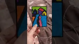 Thumbnail: abstract / surreal #art #handmade #tradingcards