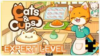 Thumbnail: Cats & Cups HARD MODE • Can We Hack it in Our First Week in a Hectic Coffee Shop?