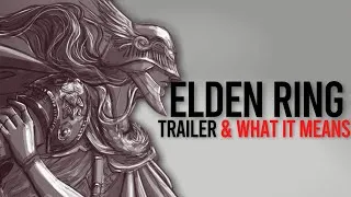 Thumbnail: Elden Ring Leaked Trailer breakdown. Bosses + Combat + Mechanics + Possible Release date info + news