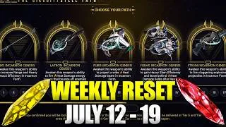 Thumbnail: Tennocon Was Amazing! Warframe Weekly Reset July 12 - 19