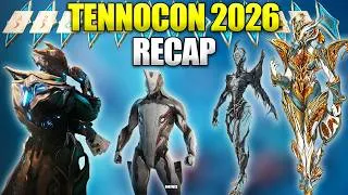 Thumbnail: Tau Citrine Prime & 2 New Warframes! Tennocon 2026 Recap