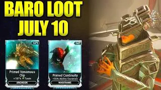 Thumbnail: Last Baro Before Tennocon! Warframe Baro Ki'Teer Loot!