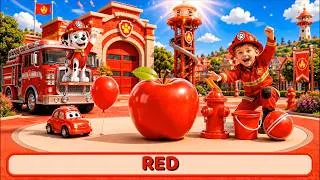 Thumbnail: Learn Colors for Kids |PAW Patrol Color Rescue Adventure 🌈 |  Color Song & COLOR NIGHT! ✨