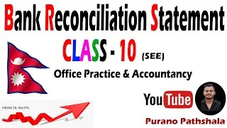 Thumbnail: Bank Reconciliation Statement || Class 10 || SEE || New Syllabus 2081 | bank reconcilation statement