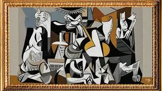 Thumbnail: Cubist Symphony Painting | Pure Frame Art Gallery | The Art Corner