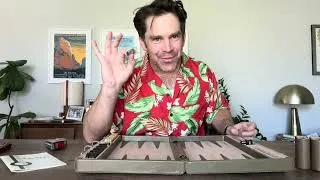 Thumbnail: Backgammon Unboxing - THE PIERRE CARDIN BLACK AND TAN