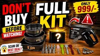 Thumbnail: I Tested Baking Starter Kit 😱 | Worth It or Waste of Money?