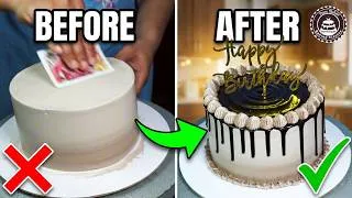 Thumbnail: 1KG Chocolate Cake Design | చాక్లెట్ డ్రిప్పింగ్ ఎలా చేయాలి? | తెలుగులో బేకింగ్ కోర్సు #class 16