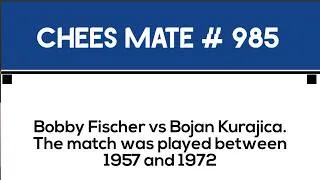Thumbnail: Bobby Fischer vs Bojan Kurajica. The match was played between 1957 and 1972