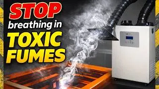 Thumbnail: Stop Breathing Laser Fumes – The Monport 220W Fume Extractor Changes Everything