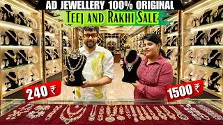 Thumbnail: AD Jewellery aise design 😱 इतना सस्ता कि यकीन नहीं होगा! | Latest Designer Jewellery Wholesale