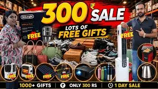 Thumbnail: Big Brands Sale ₹300 में इतना सब? 😳 FREE Gifts देखकर हो जाओगे Shock