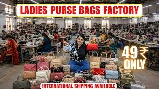 Thumbnail: Ladies Bags Factory Se खरीदो | सिर्फ ₹49 से Business Start!