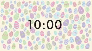 Thumbnail: 10 Minute Easter Egg Timer 🐰🌸 | Calm Visual Countdown for Kids & Classroom Transitions