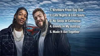 Thumbnail: Wiz Khalifa & Post Malone style – Brothers From Day One (Official Audio) 2026