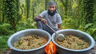Thumbnail: Village Biryani Feast - Cooking 20 kg of biryani for the children's delight! Village Cooking Recipe
