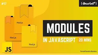 Thumbnail: #17 JavaScript Import vs Export Explained in 20 Minutes | ES6 Modules