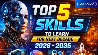 Thumbnail: AI vs CyberSecurity vs Development! What To Learn For Next Decade | Top 5 Skills 