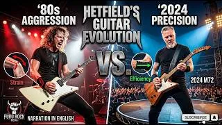 Thumbnail: How James Hetfield Changed His Technique to Survive (1989 vs 2024)