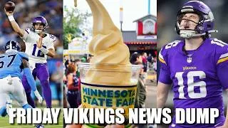 Thumbnail: Minnesota Vikings News Dump (8.28.26) | Vikes Play Tonight. State Fair! 16 Days!