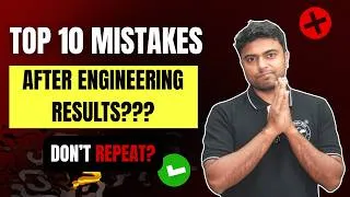 Thumbnail: Top 10 Mistakes - After Engineering Results??? | Don't Repeat??? | #engineering #sppu