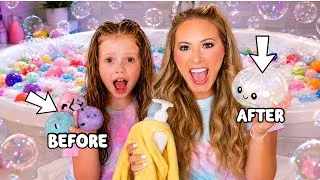 Thumbnail: CLEANING OUR DUMPLING COLLECTION 🫧🧼✨*HIGHLY SATISFYING* #cleaning #satisfying #dumplings #sparkle