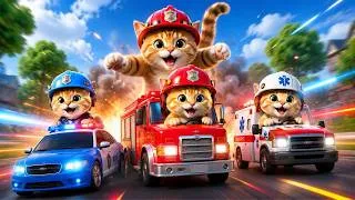 Thumbnail: Mama Cat Trims Fur on the Farm to Make a Tiger Hat for Kittens 🐾🎩🐯
