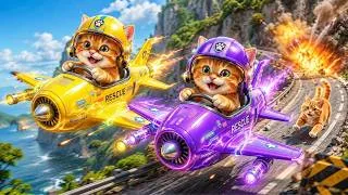 Thumbnail: Mama Cat Trims Fur on the Farm to Make a Tiger Hat for Kittens 🐾🎩🐯