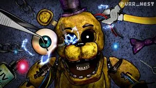 Thumbnail: FNAF Withered Golden Freddy ASMR Repair Animation|Restoration Work|Five Nights at Freddy’s