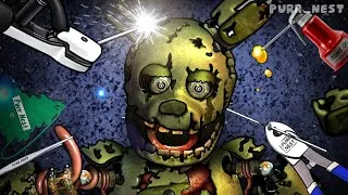 Thumbnail: FNAF Springtrap ASMR Repair Animation (Internal Cleaning)|Restoration Work|Five Nights at Freddy’s