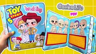 Thumbnail: TOY STORY 5 x GACHA LIFE Squishy book | Couples Get Married and Play Games