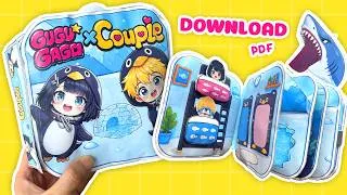 Thumbnail: ❄️Squishy Book ❄️ GuguGaga Couple's Ice Life - Paper DIY
