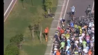 Thumbnail: Tour of turkey - stage 2 - final 2km -Crash and mass pile up - 22/04/13