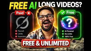 Thumbnail: Free AI Video kaise bnaye | How to Create long AI Videos FREE & UNLIMITED 2026 | Grok AI Alternative