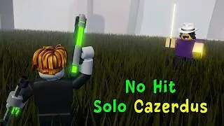 Thumbnail: Hitless Against Cazerdus - Vestige Gameplay - Roblox Overture
