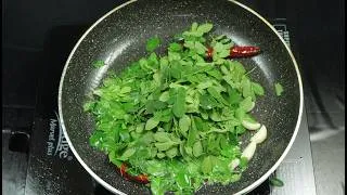 Thumbnail: 🌿 Drumstick Leaves Peanut Podi Recipe | Healthy & Tasty Moringa Powder