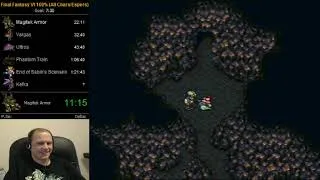 Thumbnail: Final Fantasy VI Speedrun (Glitchless 100%) - 7:11:16 (from 2013)
