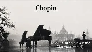 Thumbnail: 𝄞 Chopin – The Greatest Piano Etude Op.10 | No. 2 in A Minor – Chromatic (반음계)