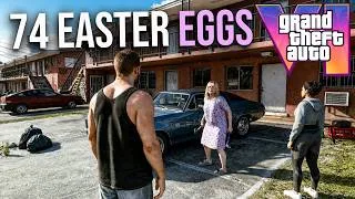 Thumbnail: GTA 6 Everything you MISSED in Extended Look. 74 EASTER EGGS & Hidden Secrets in GTA 6 Gameplay