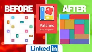 Thumbnail: Patches!  How To Solve LinkedIn New Daily Puzzle Game FREE GAME!