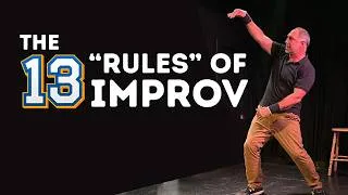 Thumbnail: Stop Trying to Be Funny (And 12 Other Improv Rules to Actually Be Funny)
