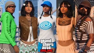 Thumbnail: GTA V | 12 CASUAL FEMALE OUTFITS 🧚🏾‍♀️ | NON GLITCHED / NO MERGES