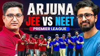 Thumbnail: Arjuna JEE vs Arjuna NEET - Cricket Match 🏏 || Arjuna Premier League 2026 🔥 || Class 11th PW Stars